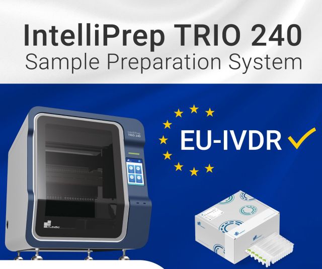 IntelliPrep TRIO 240 全自動檢體製備系統與多款核酸萃取試劑組正式通過歐盟 CE-IVDR 認證